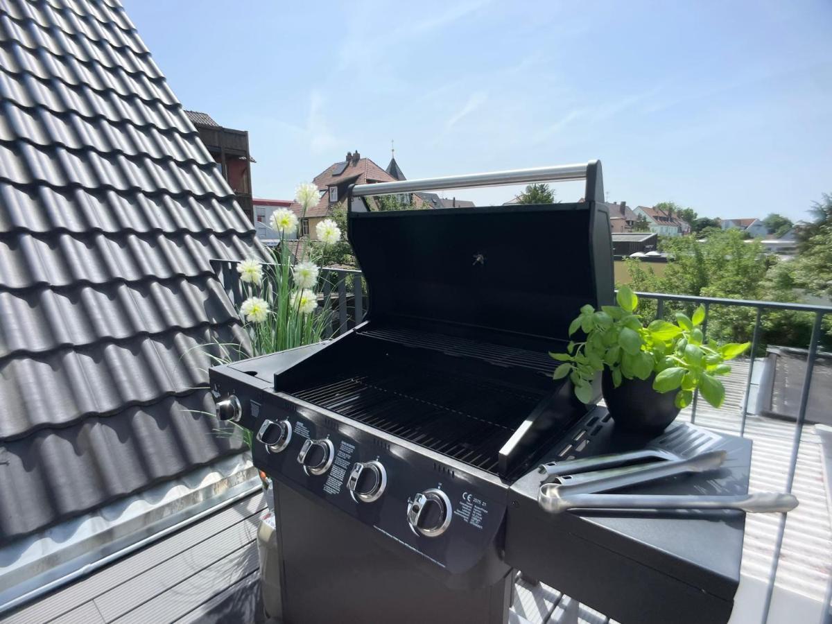 M-Style 04 Apartment Mit Balkon Und Gasgrill, 24H Self-Check-In, Free Parking, Netflix 纽伦堡 外观 照片