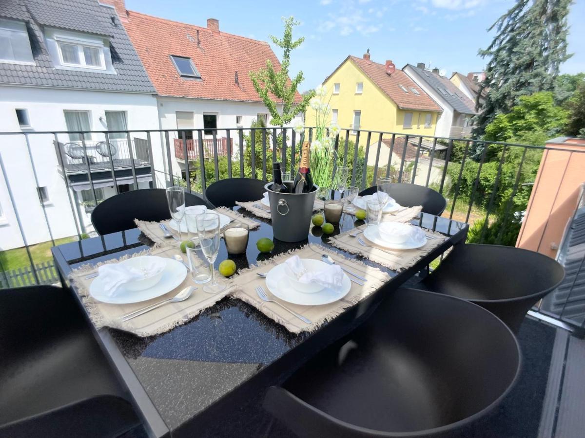 M-Style 04 Apartment Mit Balkon Und Gasgrill, 24H Self-Check-In, Free Parking, Netflix 纽伦堡 外观 照片