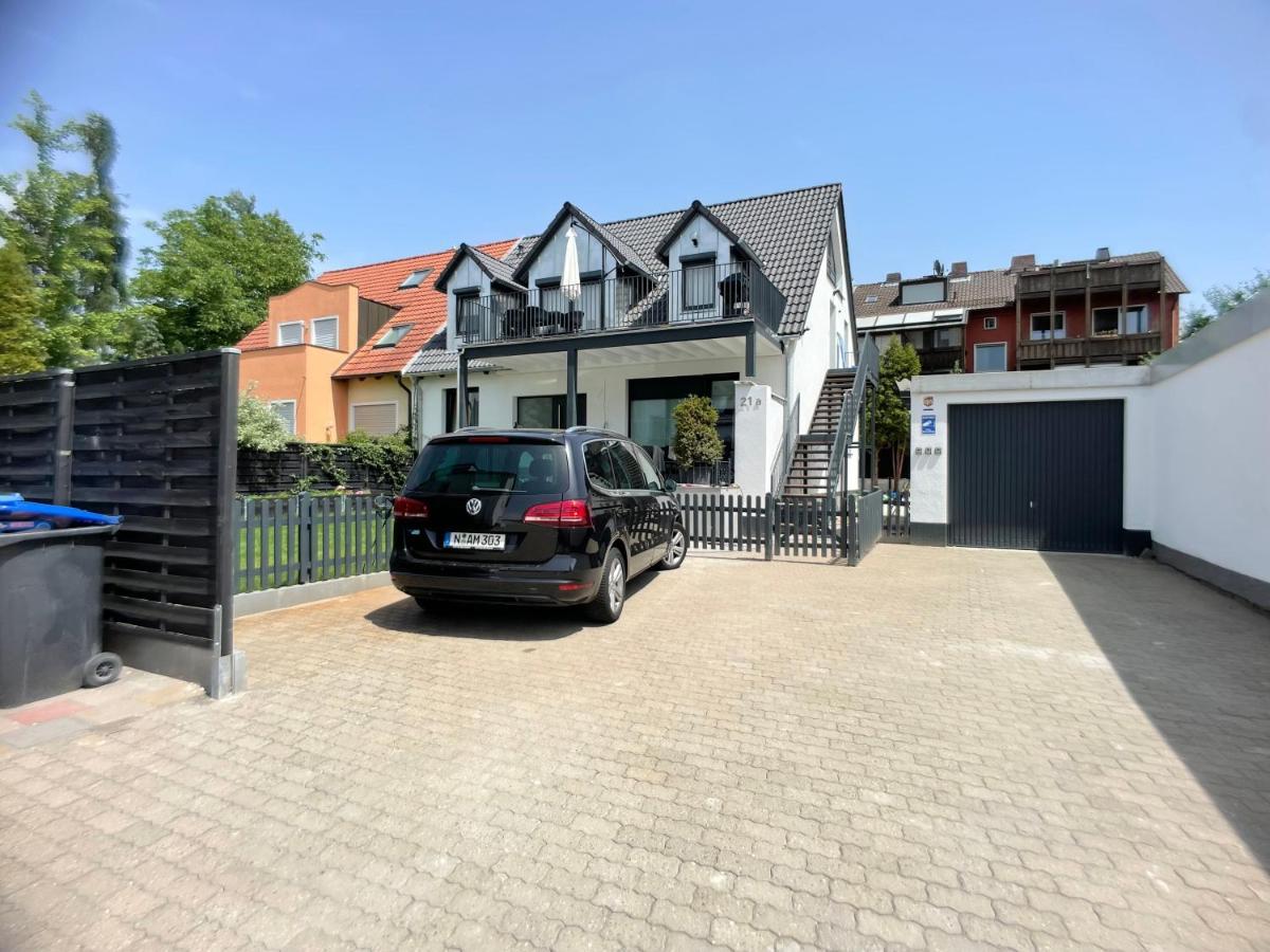M-Style 04 Apartment Mit Balkon Und Gasgrill, 24H Self-Check-In, Free Parking, Netflix 纽伦堡 外观 照片